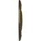 Ekena Millwork Neuveau Ceiling Medallion (Fits Canopies up to 6 3/8"), Hand-Painted Brass, 24 1/4"OD x 2"P CM24NABRS - alternate 3